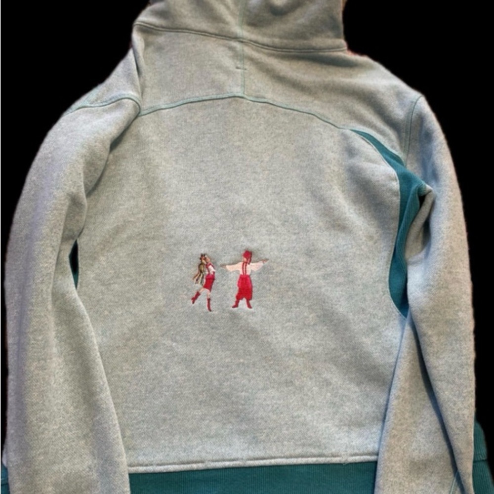 Ukrainian embroidered hoodie
